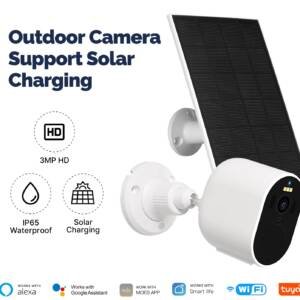 Câmera de Segurança Inteligente Solar - SmartLife